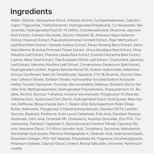 Medicube Triple Collagen Cream - Hydrating &amp; Firming Moisturizer with Hyaluronic Acid, Premium Elastin, Shea Butter - Wrinkle Care &amp; Boosts Elasticity - Korean Skincare, 1.69 oz